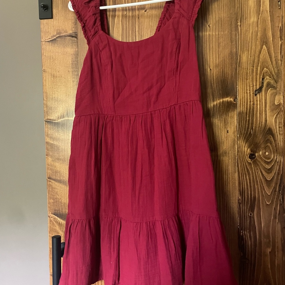Old Navy Casual Red Dress